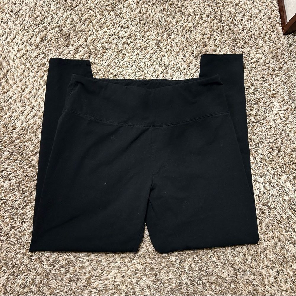 Soft Surroundings Large Plain Black Leggings